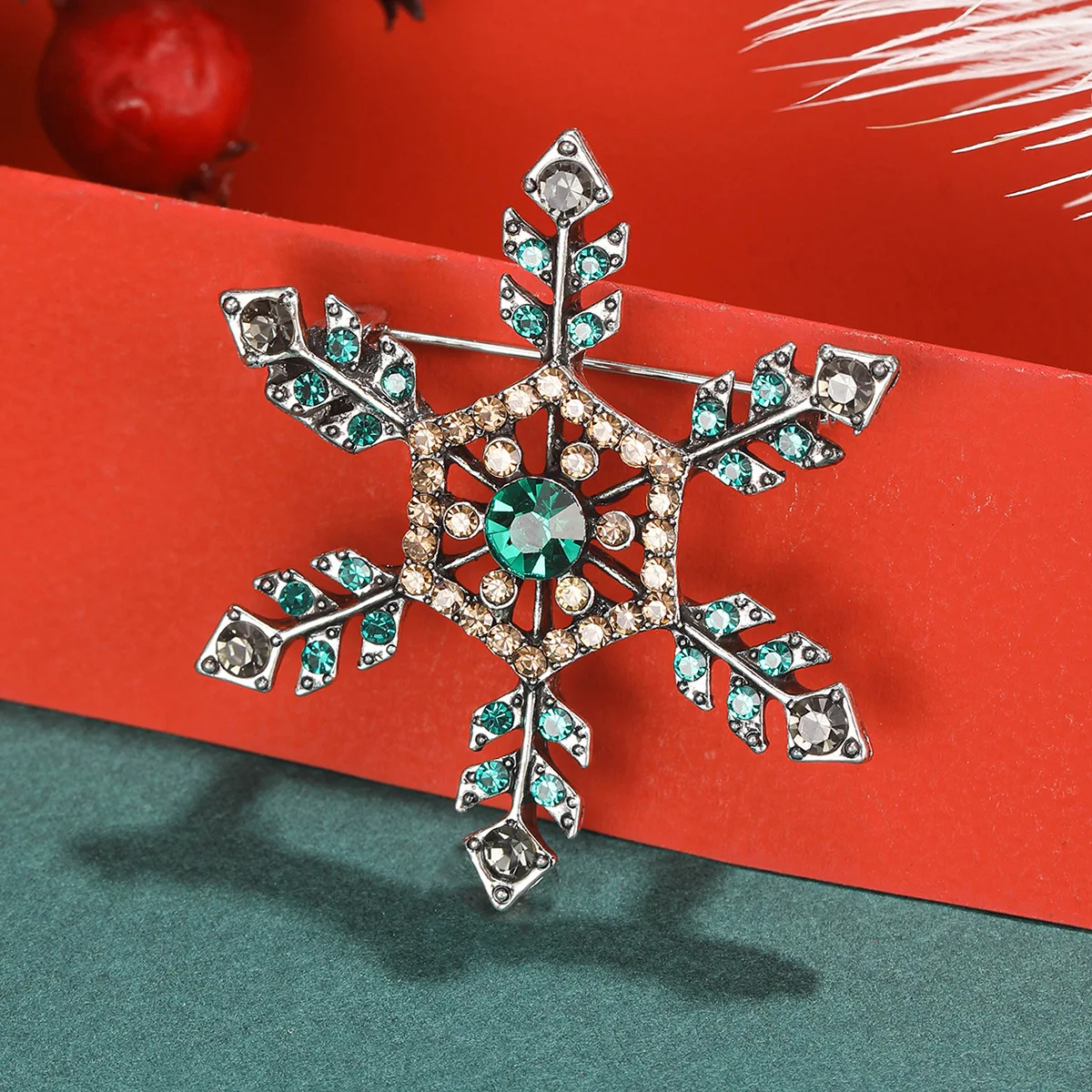 Креативная трендовая брошь в европейском и американском стиле ретро модная