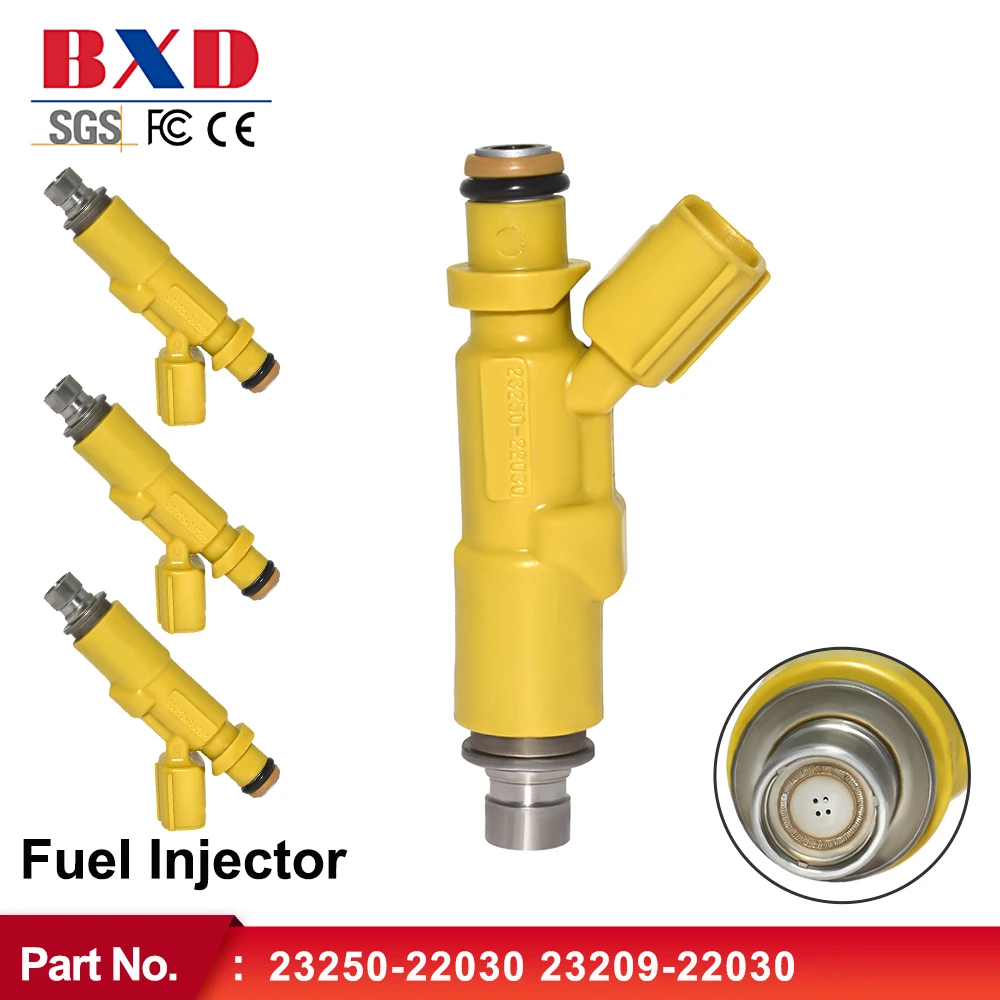 1/4 шт. топливный инжектор 23250-22030 23209-22030 для Toyota Corolla Matrix 1 8 Celica ZZT231 2zzge |
