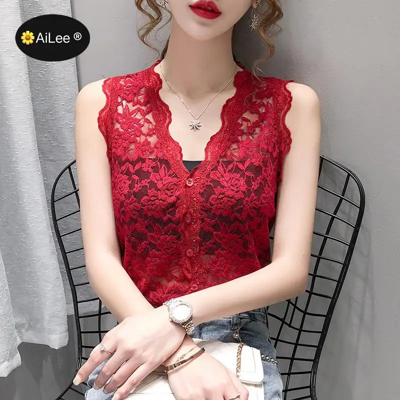 

Korean New Fashion Clothing Charming Solid Shirt Women Blouse Summer Womens Tops and Blouses Lace Patchwork Blusas Mujer