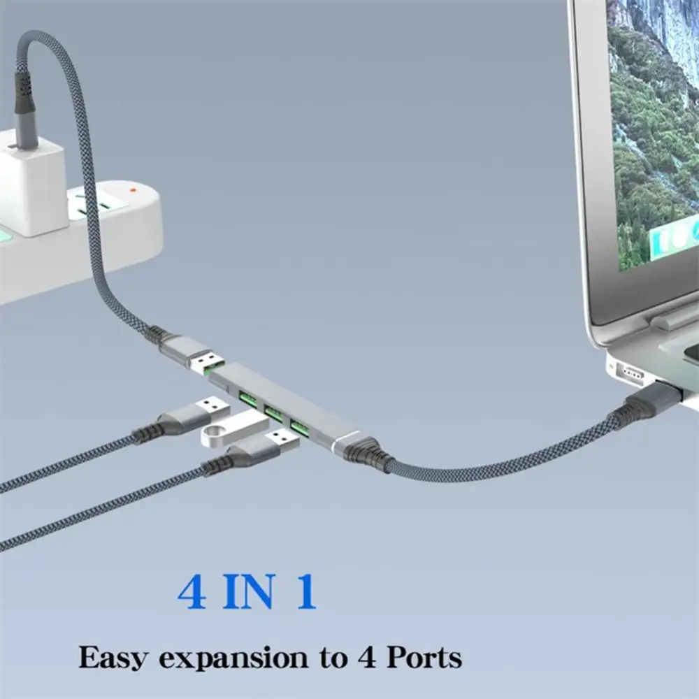

Laptop Converter Portable Usb3.0 High Speed 5gpbs For Xiaomi Lenovo Macbook Computer Accessories Computer Accessories Type C Hub