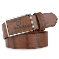 new mens belt smooth buckle belt mens business casual luxury brand design belt korean style fashion
