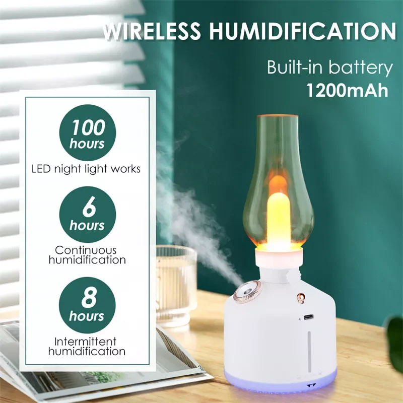 

Humidifier For Home Aromatherapy Essential Oil Diffuser 280ml Mist Maker Evaporator Mini Air Fresheners Humidifier And Lamp