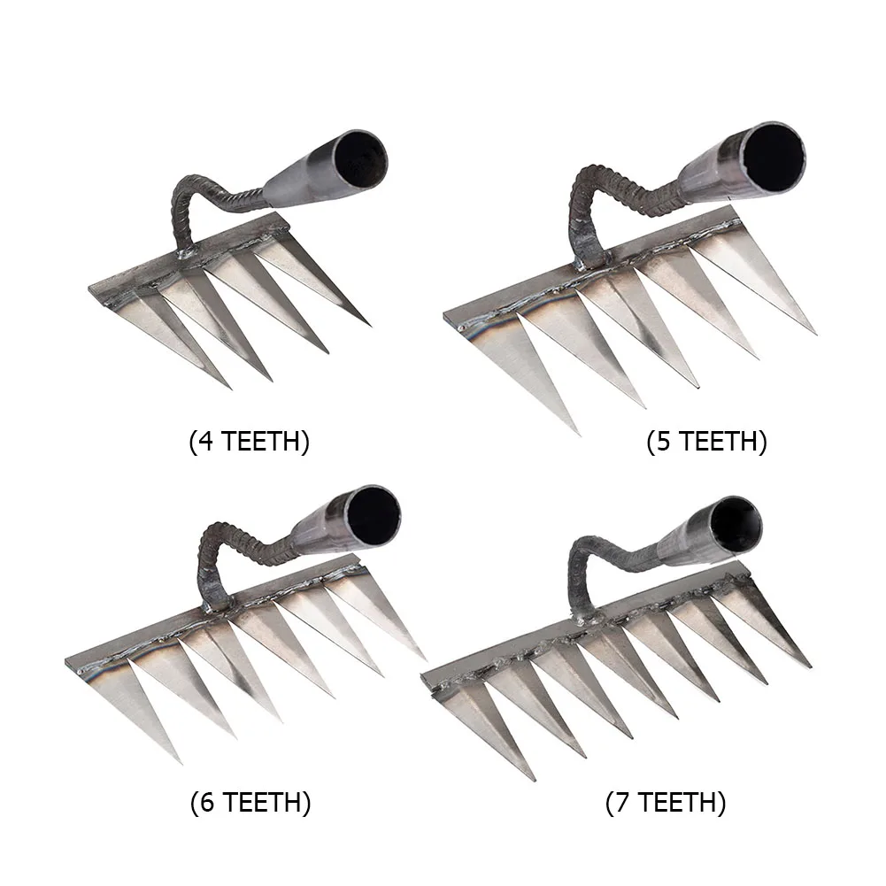 

Weeding Hoe Rake Farm Tool Weeding Scarifier Artifact Agricultural Tools Tooth Nail Harrow Metal Harrow Gardening Weeding Tools