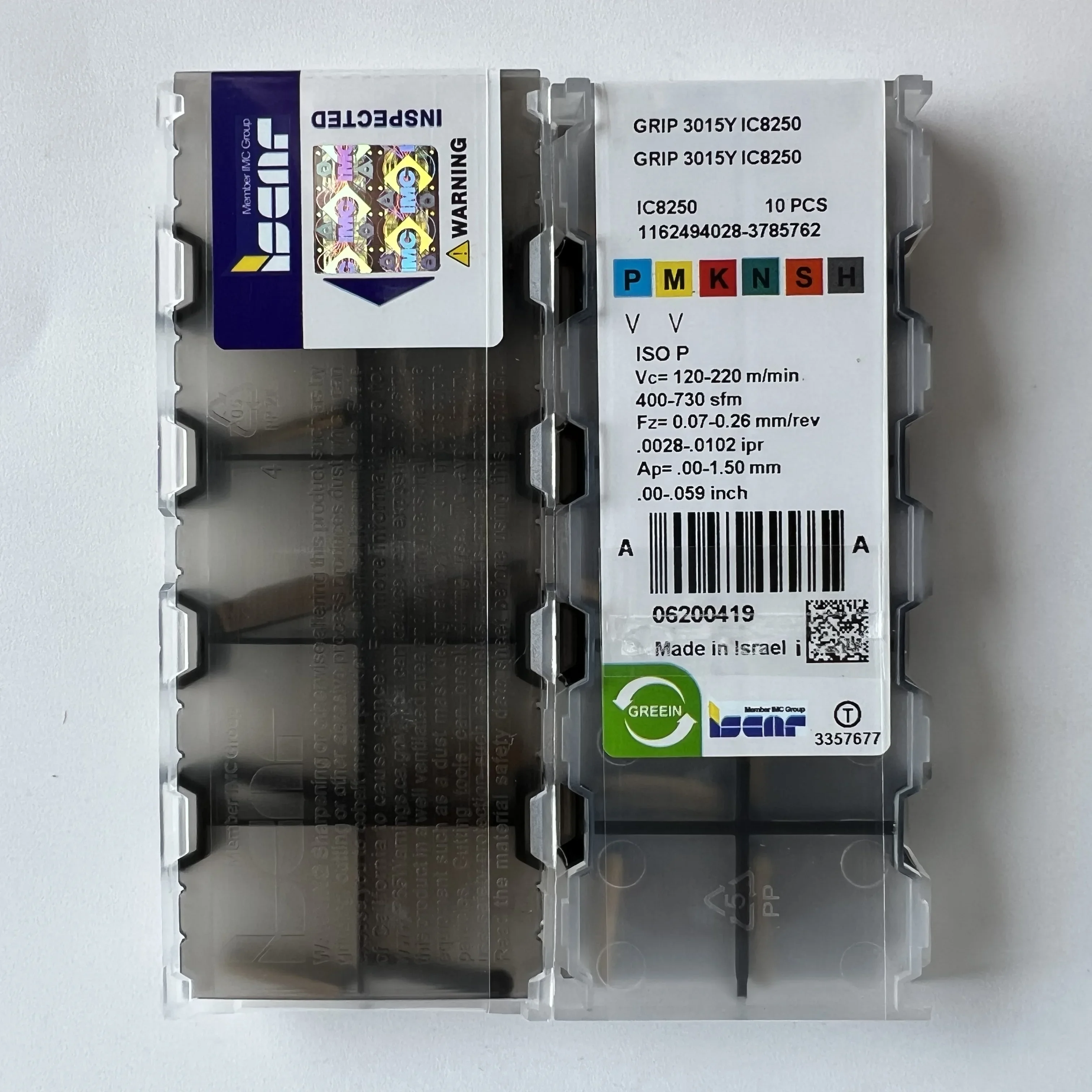 Лезвие ЧПУ GRIP3015Y IC8250