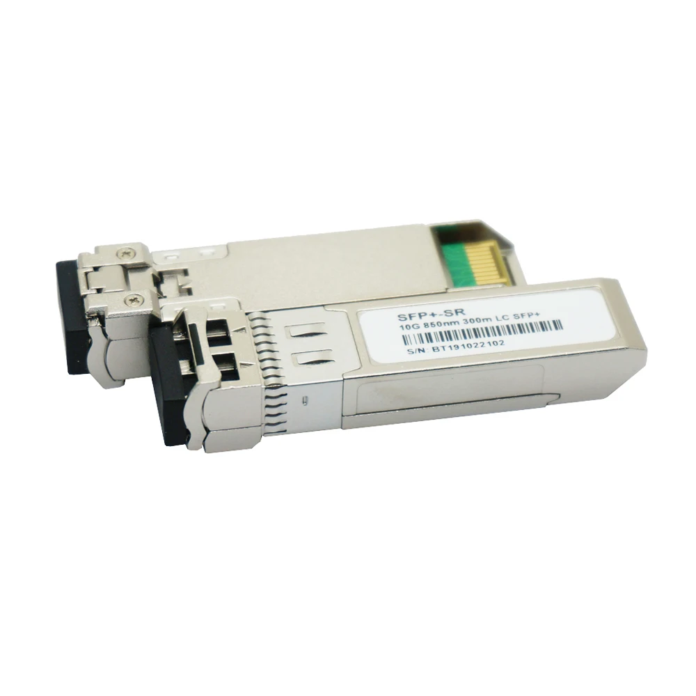 Фото 1 пара 10G SPF оптоволоконный модуль LC дуплекс 850 нм мм многорежимный 300 м/1310/1550 нм SM одномодовый 20/40 км расстояние передачи FTTH №5