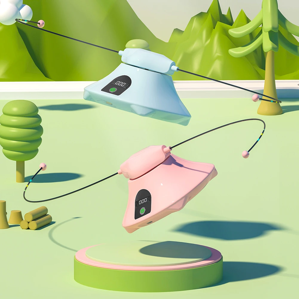 

Инновационная интеллектуальная скакалка, электрическая скакалка, оборудование для прыжков, прыгающая тренировка, развлекательная Интерак...