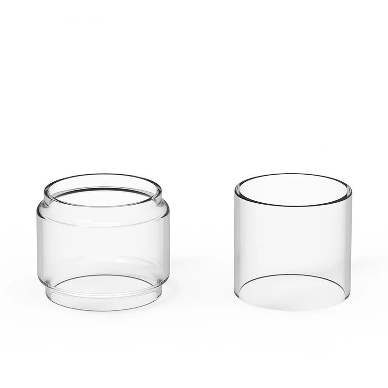 

FATUBE 5pcs Straight Mini Glass Cups for Juggerknot MR 3.5ml 5ml Bulb GLASS TUBE