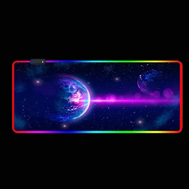 

NEW XXL Mouse Pad Gaming Computer PC Mousepad RGB Large Mous Pad Gamer Mouse Carpet Game Mause Mat Led Rubber Desk Mat