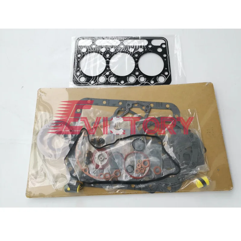 Полный комплект прокладок D1403 прокладка головки цилиндра для двигателей Kubota