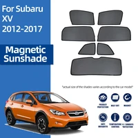 for subaru xv gp 2012 2017 crosstrek magnetic car sunshade shield front windshield curtain rear baby side window sun shade visor