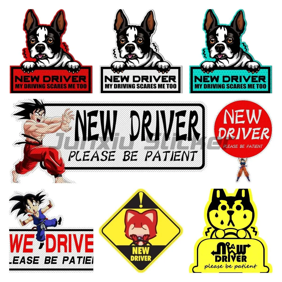 

Светоотражающая наклейка для водителя, Забавный Водонепроницаемый Виниловый знак безопасности для вождения, грузовика, внедорожника, мотоцикла, бампер