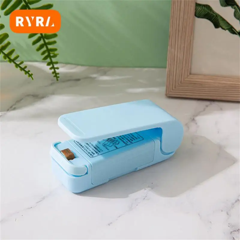 

Storage Bag Clip Kitchen Gadgets Plastic Bag Sealer Machine Convenient Clip For Products Snack Sealing Wholesale Portable Mini