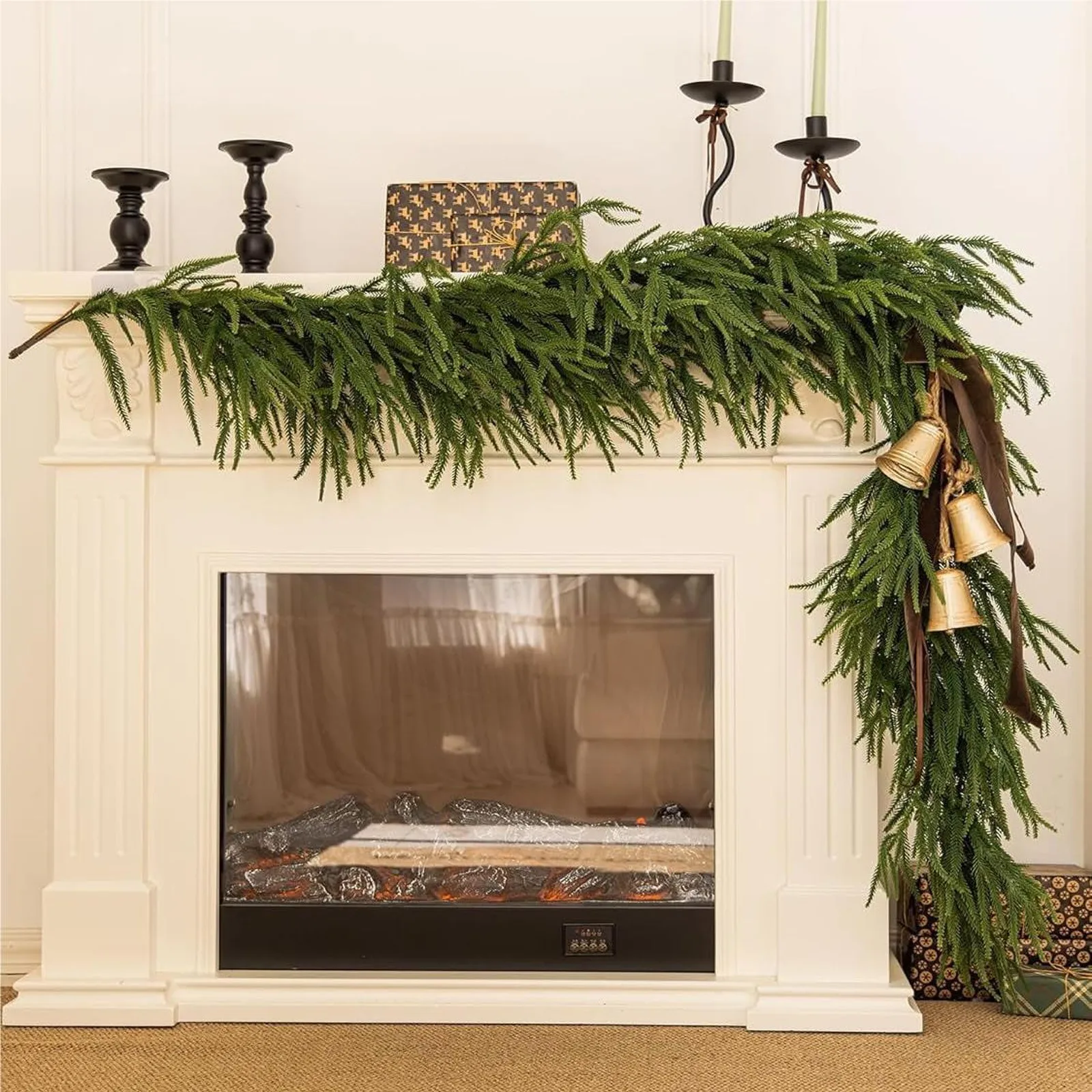 1 5/1 8/2 7 м искусственные норвежские настоящие зимние зеленые полоски виноградной