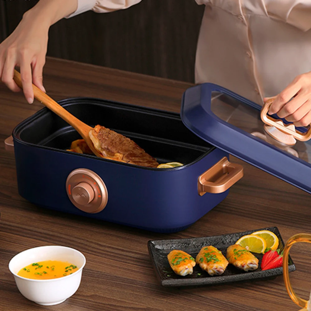 

220V Electric Heating Lunch Box Layer Food Storage Container Portable Electric Rice Cooker Food Warmer For Travel Office