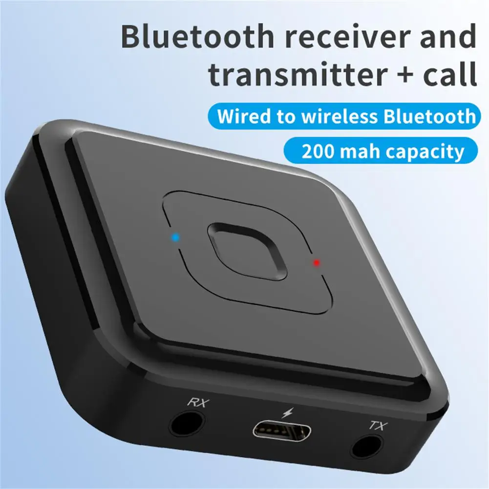 

Bluetooth-compatible Adapter Wireless Receiver Transmitter Calling 3-in-1 Aux Car 3.5mm Tv Computer Speaker Hands-free Calling