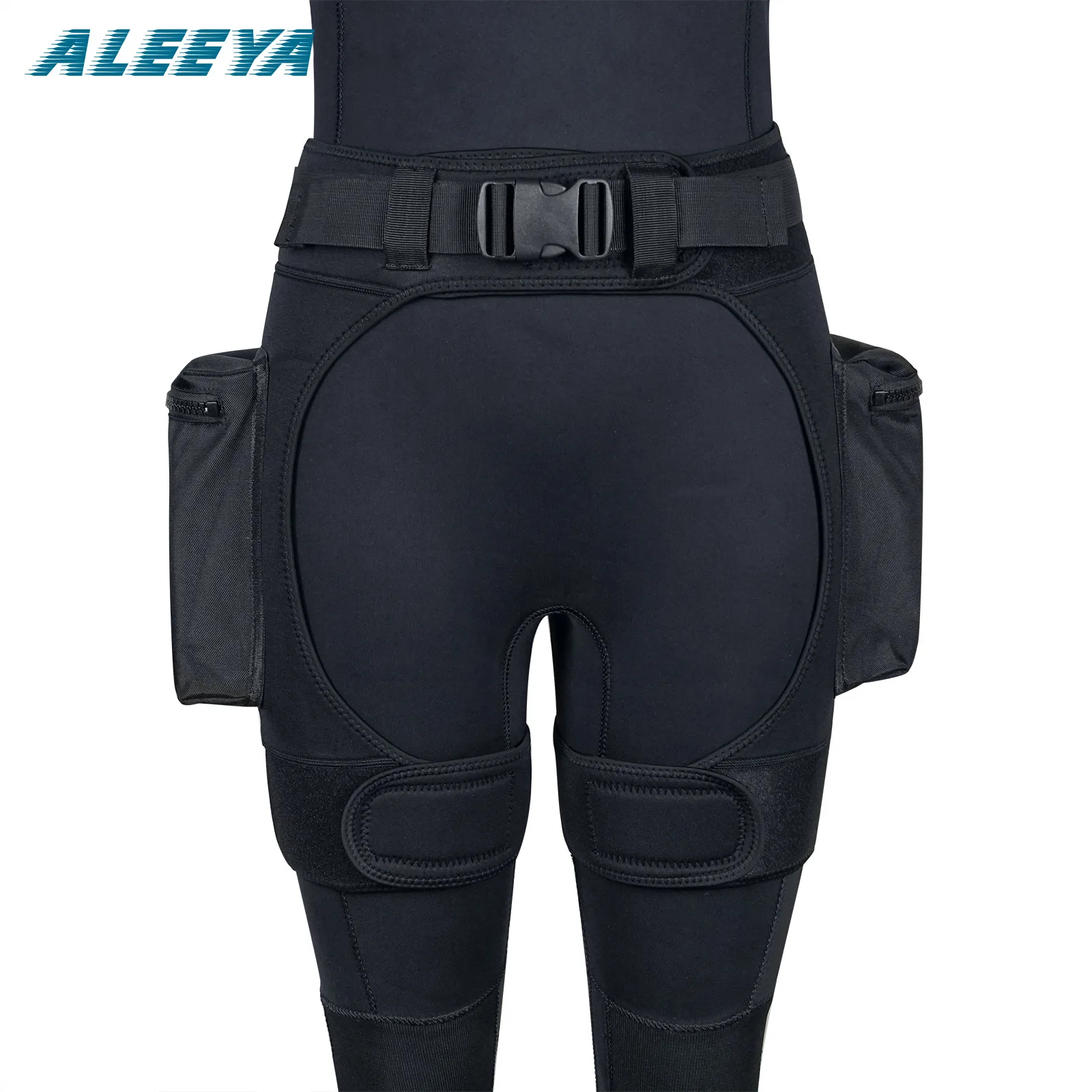 Шорты для дайвинга с карманами технического 3 мм болотные несущие серфинга