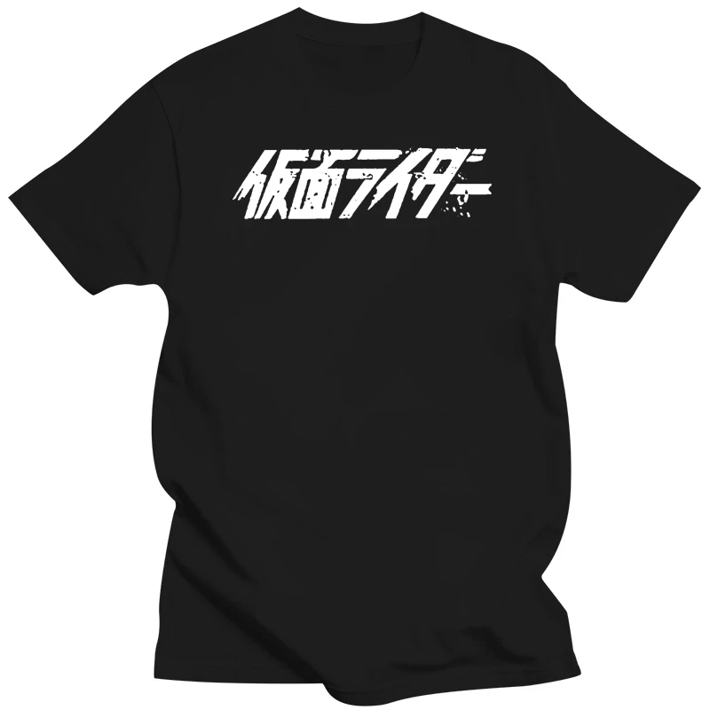 Японская черная мужская футболка в маске Tokusatsu Kamen Rider Tachibana Racing стиле ретро хит