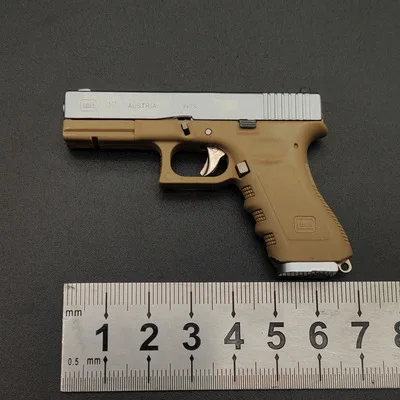 1 шт. мини металлический пустынный Орел Glock G17 брелок в сборе антистрессовые