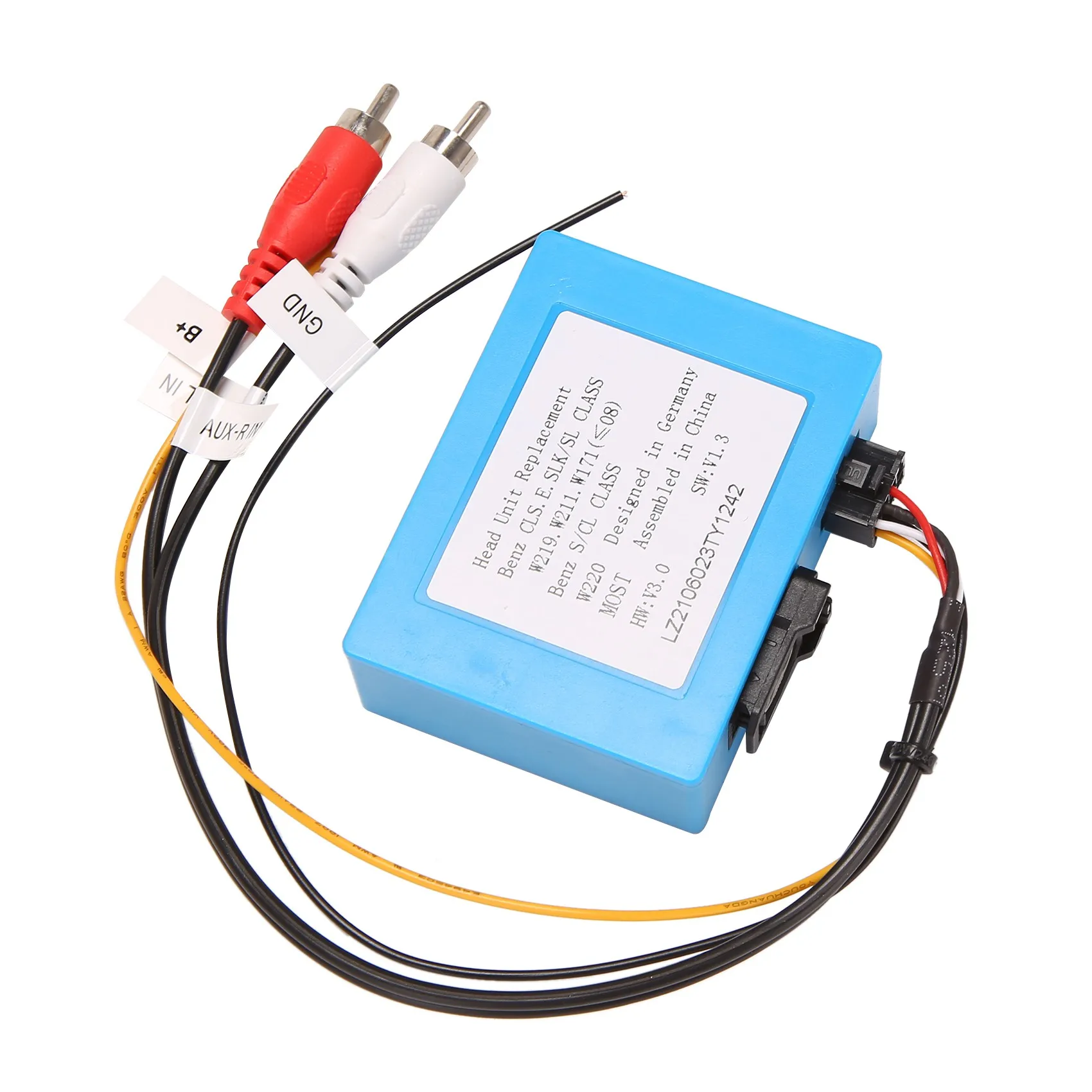 

Car Stereo Radio Optical Fiber Decoder Box for Mercedes Benz E-CLASS W211 W219 S-Class W220