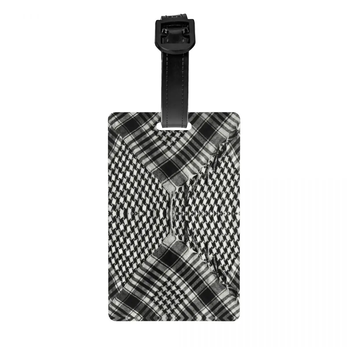 

Palestine Bandana Shemagh Luggage Tag Custom Palestinian Arabic Keffiyeh Pattern Baggage Tags Privacy Cover Name ID Card