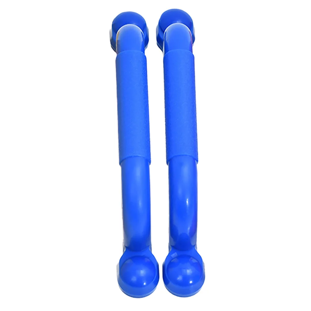 

1pair Amusement Park Playground Swing Safety Handles Grab Bar Hand Grips Kids Climbing Gym PP Entertainment Multifunction