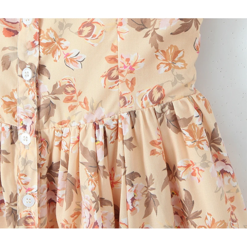 Сексуальное элегантное женское длинное платье миди с цветочным принтом модное