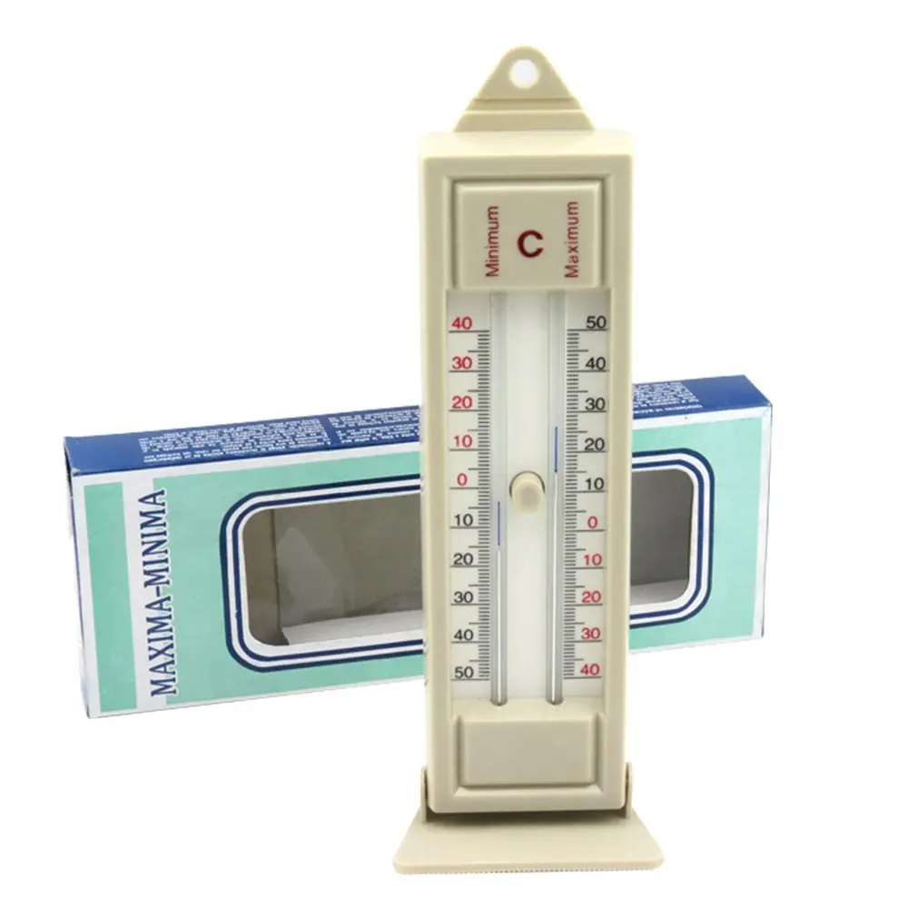 

2022 New Wall Temperature Monitor -40 To 50 Degree Thermometer Maximum & Minimum Thermometer Indoor Outdoor Garden Greenhouse