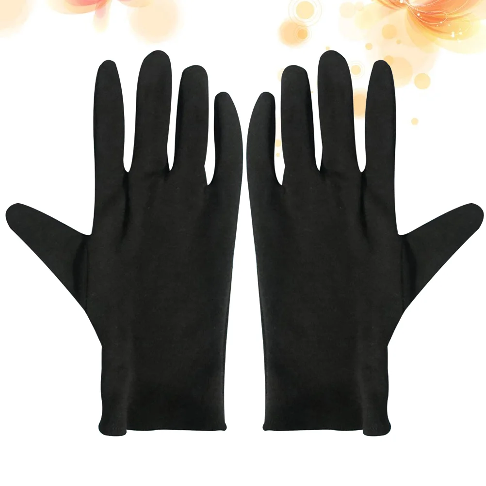 

12 pairs Cotton, Hand Spa for Dry Hands and, Etiquette and Inspection Gloves