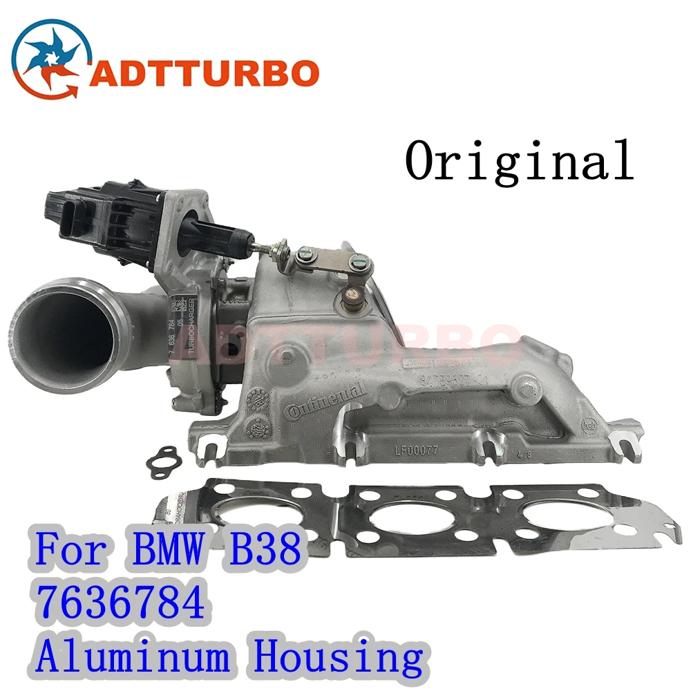 Турбокомпрессор B38 B15 7633795 7636784 Turbo для BWM 318i F30 F31 Mini Cooper 11659895980 11657633795 турбина