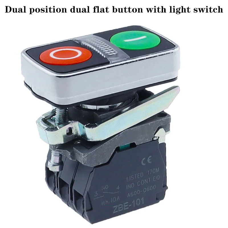 

Кнопочный переключатель XB4 22 мм красный