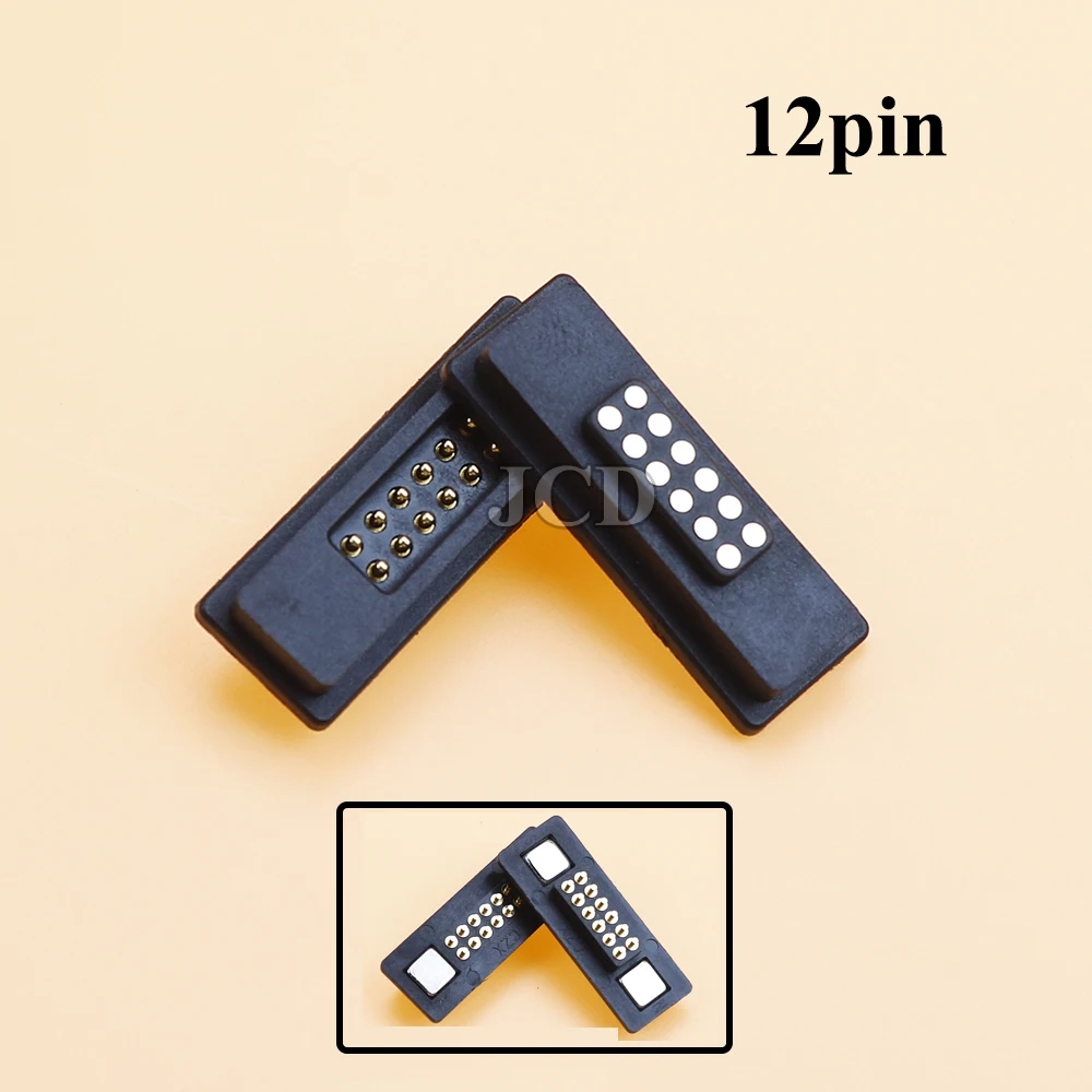Магнитный разъем Pogo Pin JCD Concave convex square magnetic connector 2A