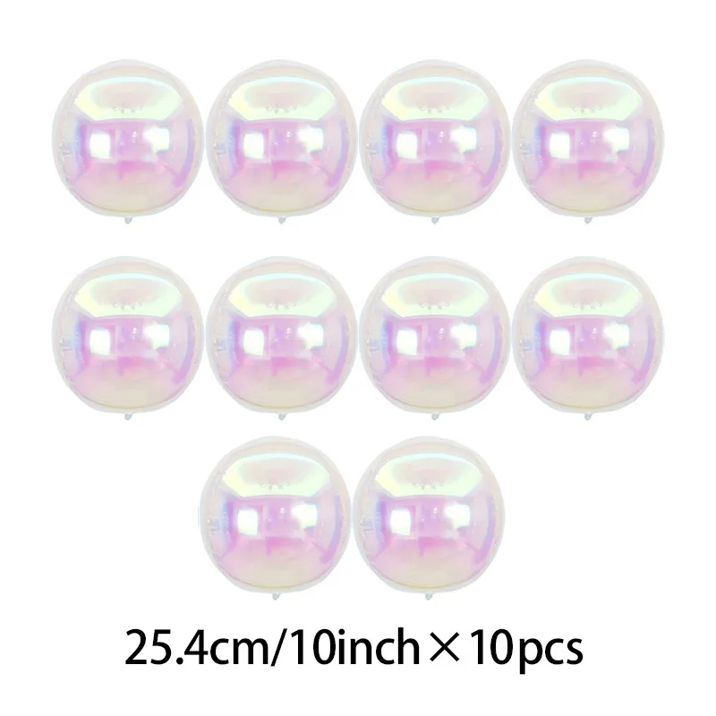 

Набор фольгированных шаров 4D 10 дюймов разноцветных