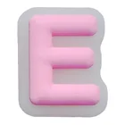 Симпатичные украшения для обуви из ПВХ, 1 шт., аксессуары для обуви, декоративные пряжки подходят для Croc JIBZ, Детские флуоресцентные буквы XK-E-YG