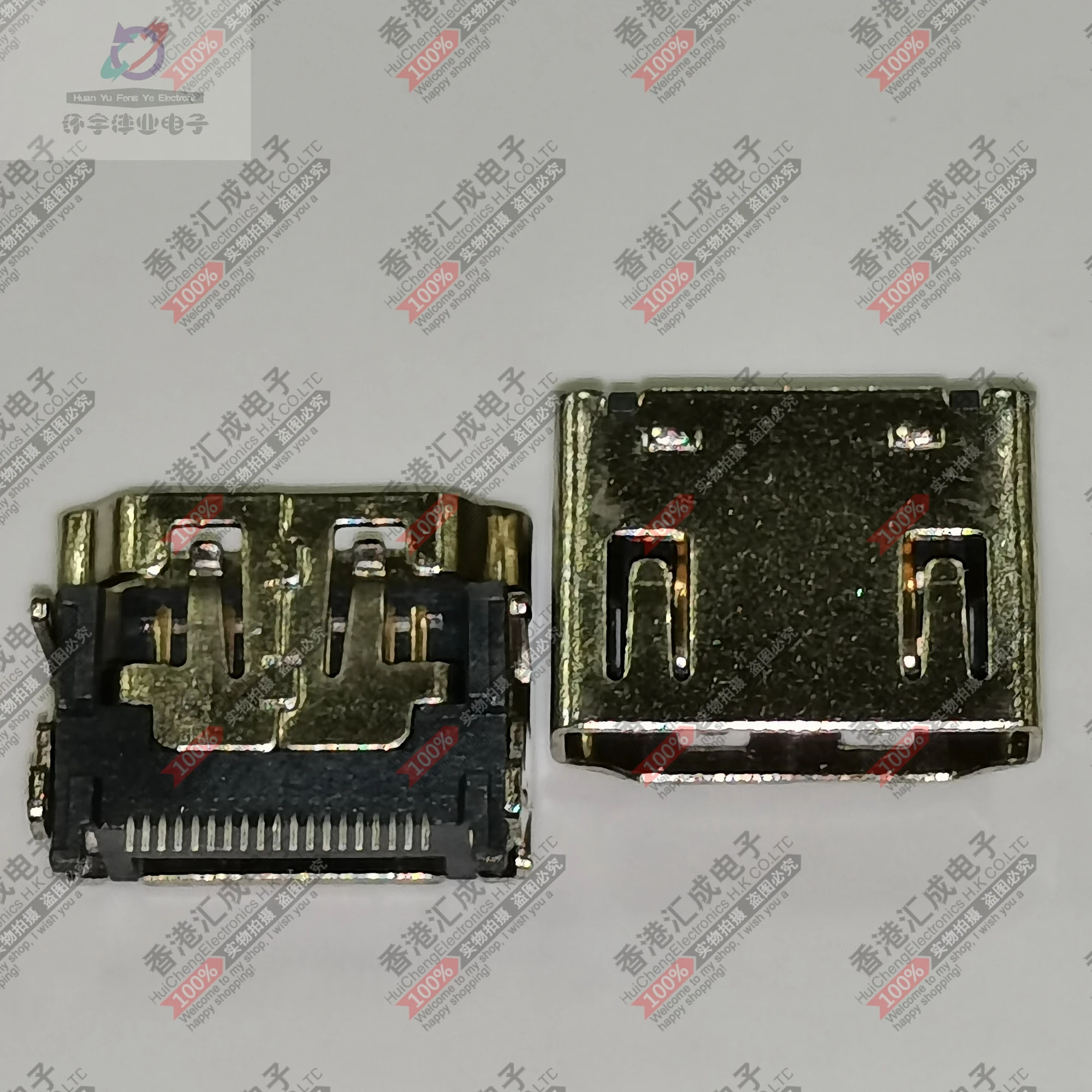 

DIP90 ° Тип рандомный HDMI 19P SMT Тип без ушей, без пули, без боковых пуль, четыре контакта с защелкой, новый оригинальный