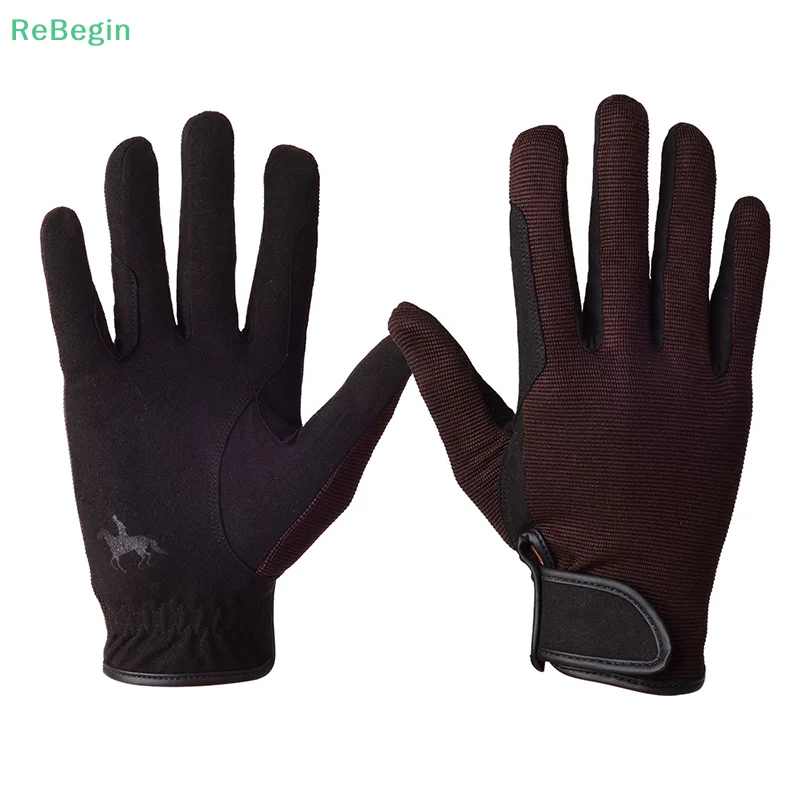 

Adult Durable Long Riding Horse Gloves Equestrian Glove Horse Racing Cycling Sport Bike Grip Diding Gloves
