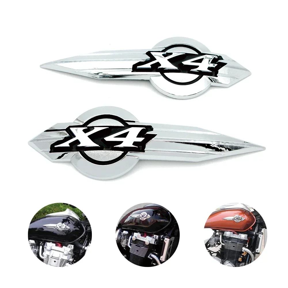 Мотоциклетная хромированная крышка Olie Brandstoftank Gas Cover Kuip Protector Embleem Badge 3D наклейки Lijm