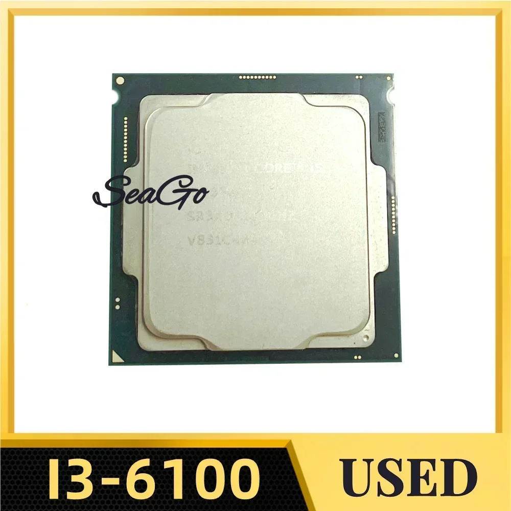 i3 6100 i3-6100 3 7 ГГц МБ кэш-памяти двухъядерный 51 Вт SR2HG LGA1151