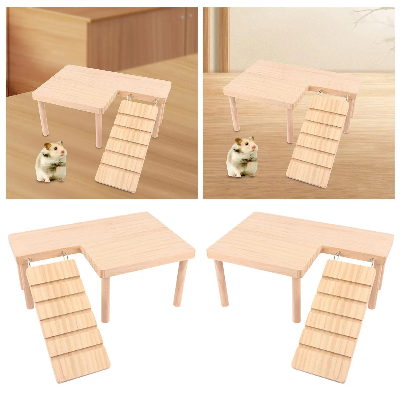 Платформы для хомяков игровая площадка с лестницей деревянный стол хомяка