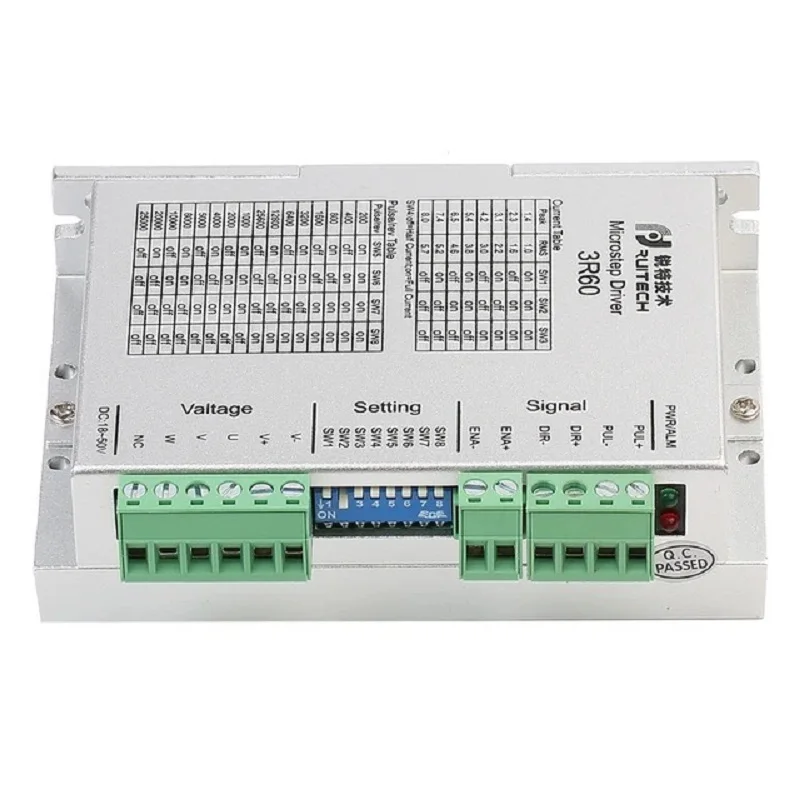 3R60 3-фазный драйвер шагового двигателя 1 4-8 0 А 24-50 В переменного/постоянного тока