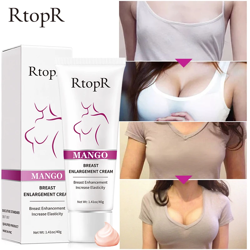 

RtopR Breast Enhancement Body Cream Fast Growth Elasticity Enhancer Breast Lift Firming Massage Cream Sexy Body Care for Women