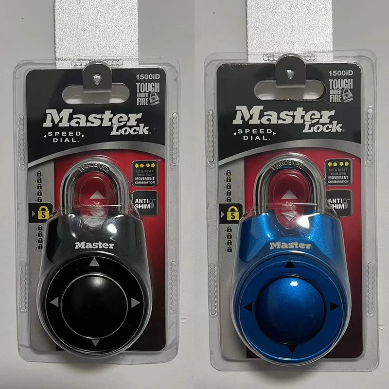 Фото Master Lock 1500ID Портативный навесной замок со стрелкой, навесной замок с направленным паролем, тренажерный зал, школа, здоровье, защитный шкафчик, дверной замок №4