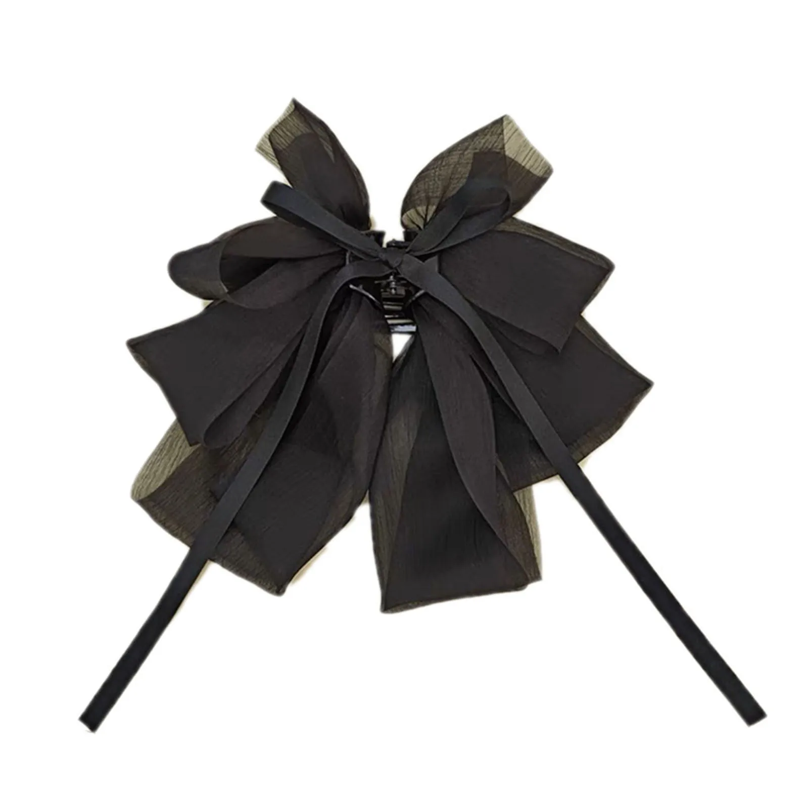 

Нежные заколки для волос для девочек с лентой, аксессуары для волос, темпераментные заколки для волос для густых кудрявых волос, декоративные украшения для укладки волос