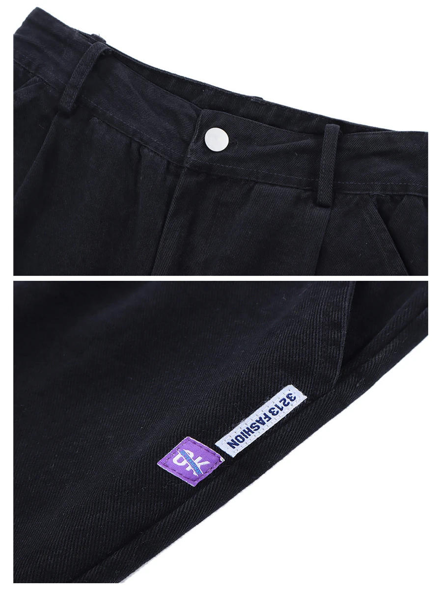 Four Seasons Men's Jeans Tie Dye Gradient High Street Trend Casual Straight Wide Leg Nine Points Loose Streetwear Ins Hot Sale