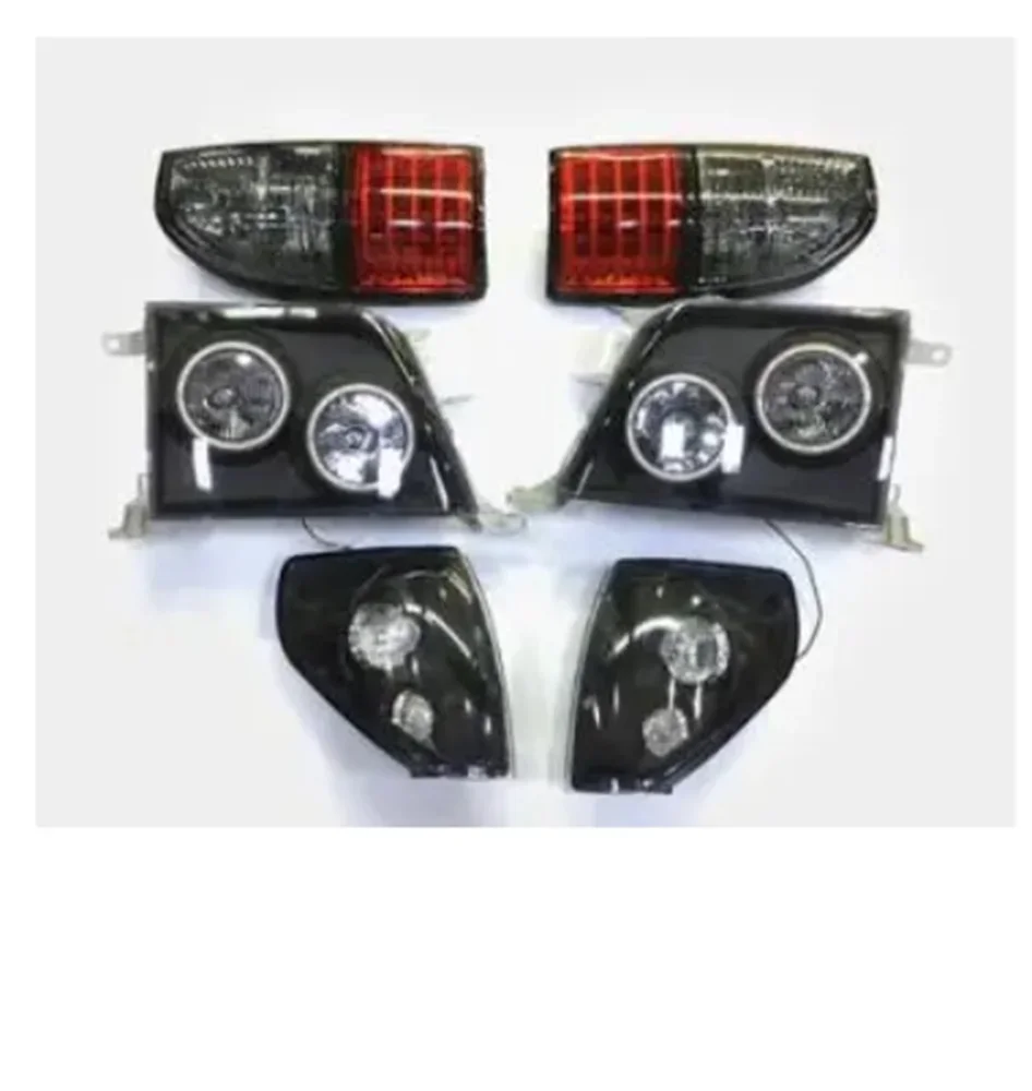 Светодиодные угловые задние фонари в сборе для Toyota Land Cruiser Prado LC90 2700 3400 DRL