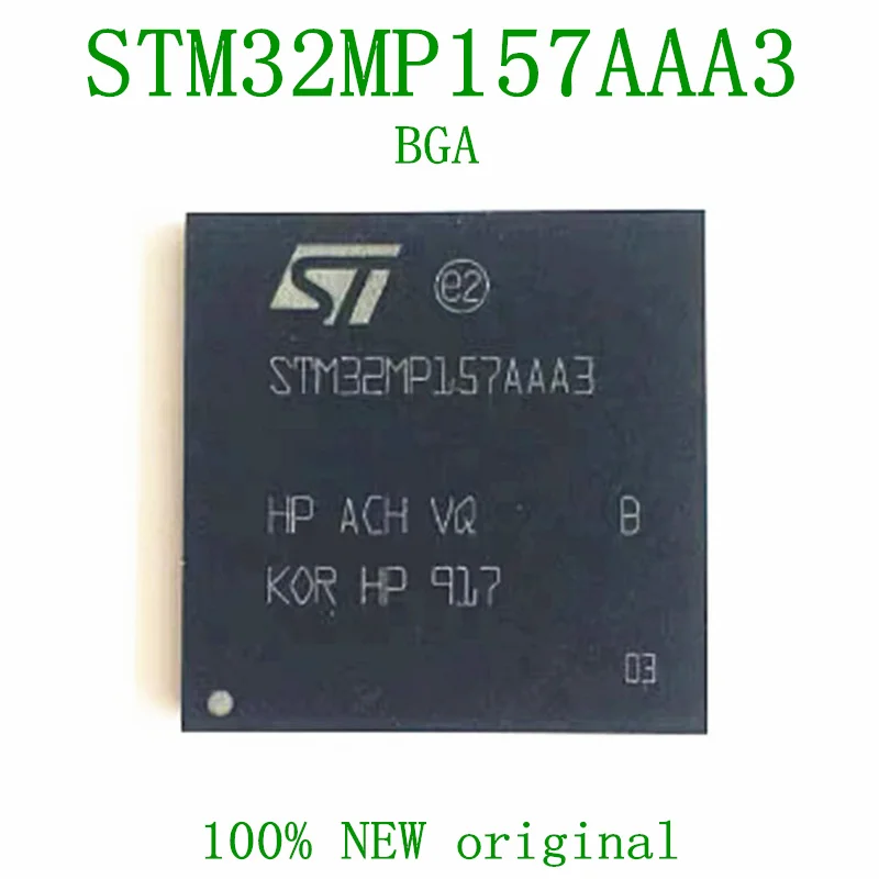 STM32MP157AAA3 32-битный двухъядерный микропроцессор CortexA7 LFBGA - 448