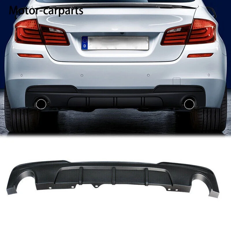 

For 2011-2016 F10 BMW 5 Series 535i M Sport Unpainted Rear Bumper Lip Diffuser