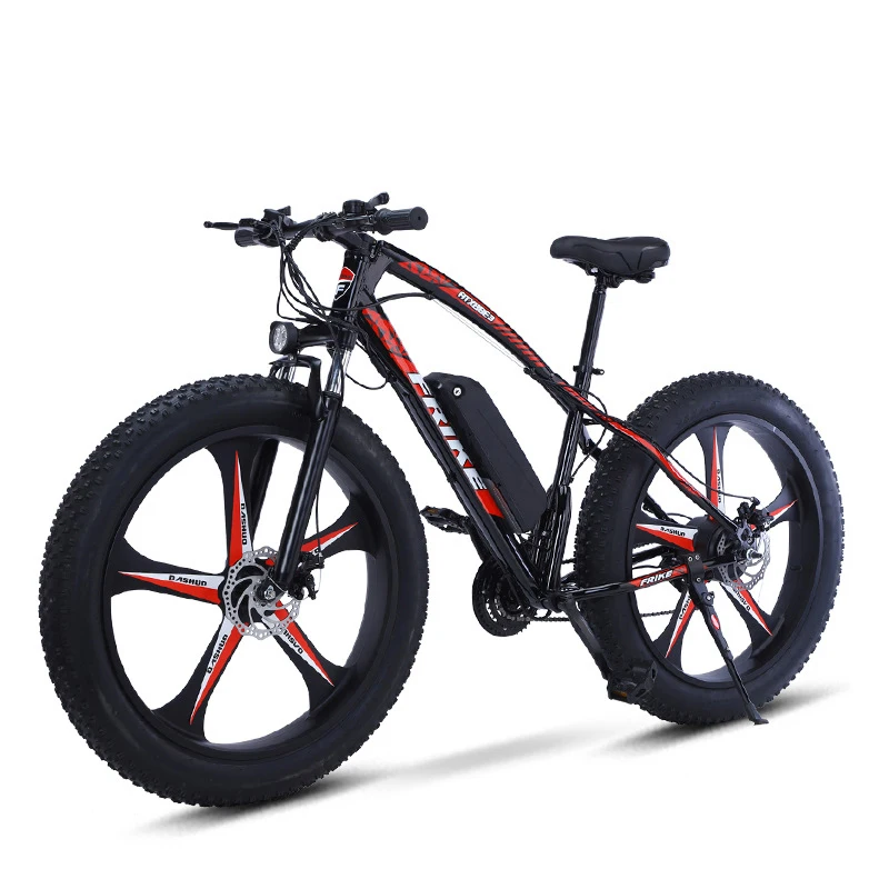 

Electric Mountain Bike Assists Lithium Snowmobile With One Wheel Variable Speed Beach