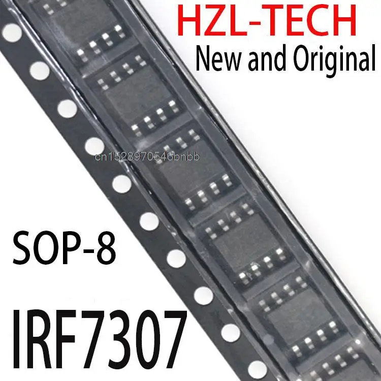 10 шт. новые и оригинальные SOP8 IRF7307TRPBF SOP-8 7307 SOP IRF7307TR MOSFET N P 20V 4.3A IRF7307