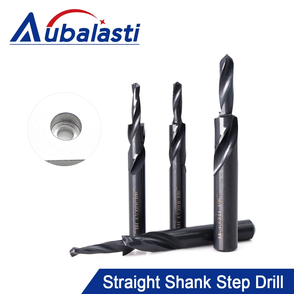 

Ступенчатое сверло M3/M4/M5/M6/M8/M10, 90-180 градусов