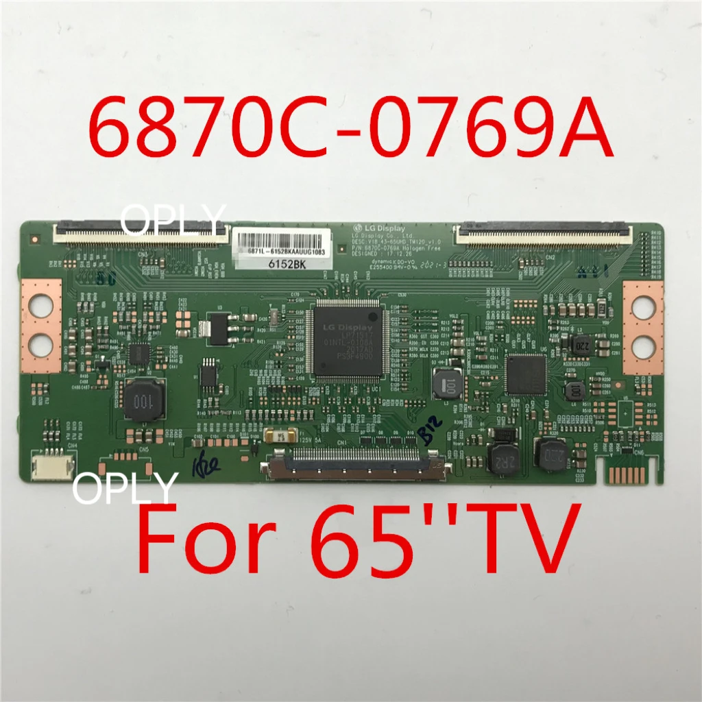 

T-Con Board For 6870C-0769A V18_43-65UHD_TM120_v1.0 T-Con Board For LG Display Equipment T Con Card Original Replacement Board